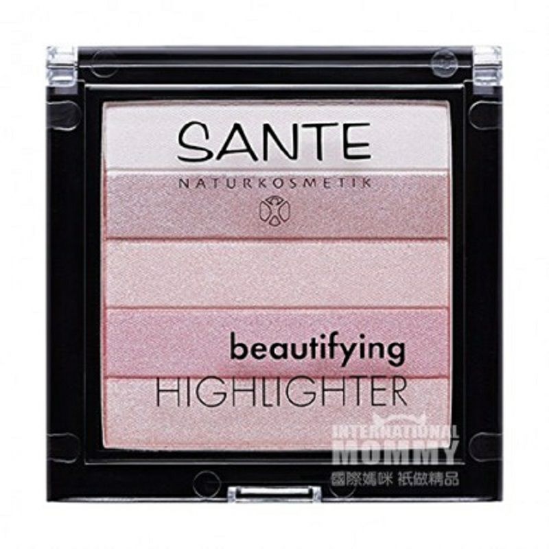 SANTE 德國尚特天然有機眼影盤5色 海外本土原版