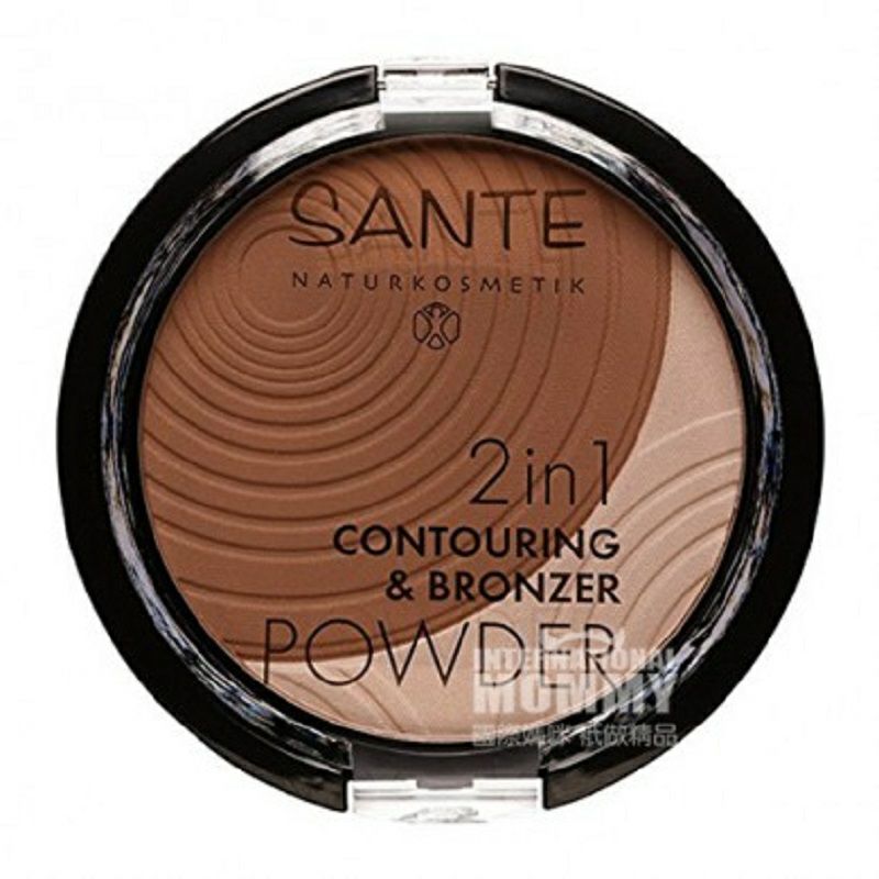 SANTE 德國尚特天然有機2色高光修容粉孕婦可用 海外本土原版