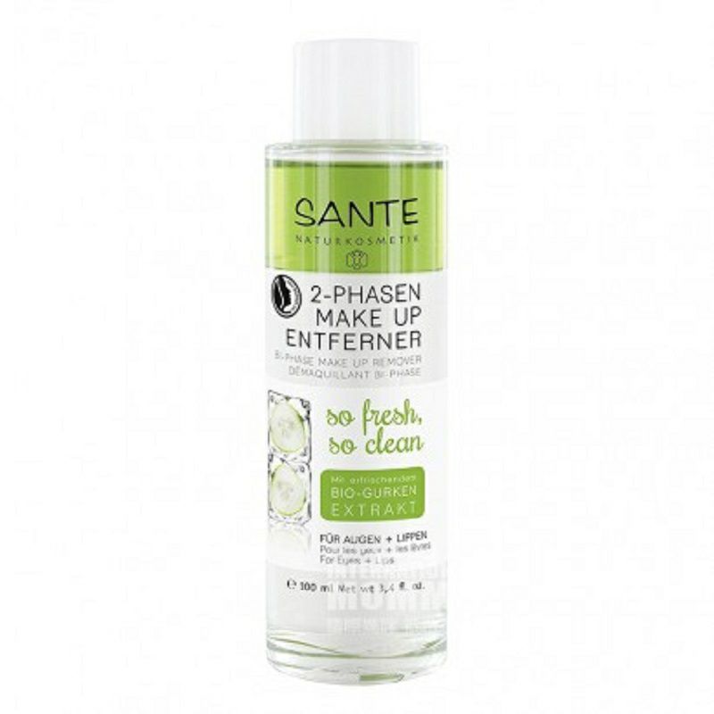 SANTE 德國尚特天然有機眼唇妝卸妝水孕婦可用*2 海外本土原版