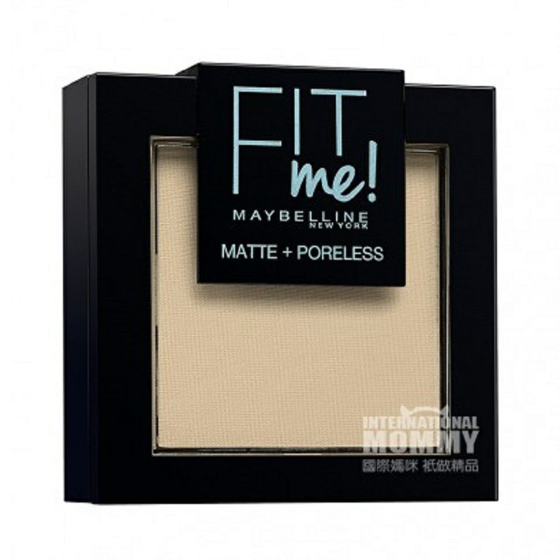MAYBELLINE NEW YORK 美國美寶蓮紐約清透啞光定妝粉餅 海外本土原版