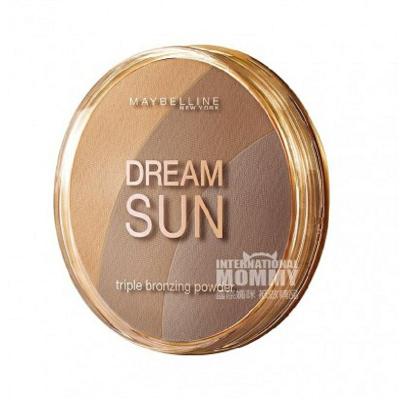 MAYBELLINE NEW YORK 美國美寶蓮紐約三色修容古銅粉 海外本土原版