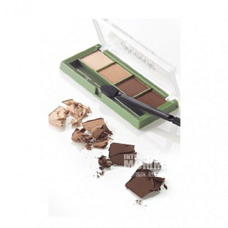 Alverde 德國艾薇德天然有機4色眼影盤孕婦可用 海外本土原版