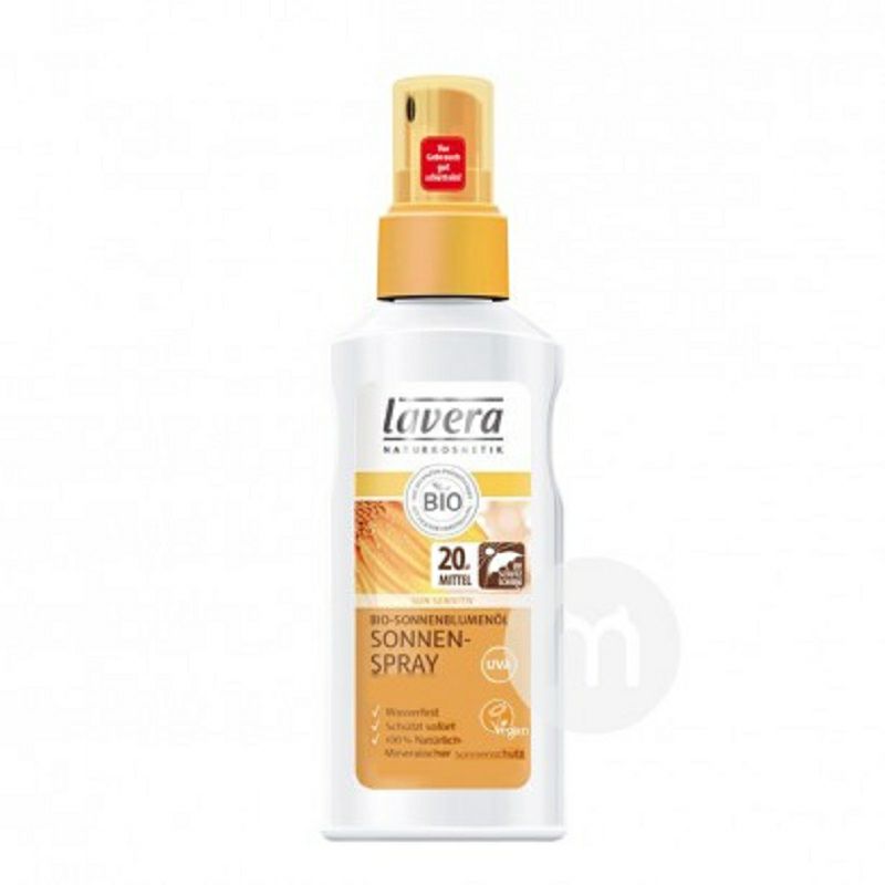 Lavera 德國拉薇金盞花防水防汗防曬噴霧LSF20 海外本土原版
