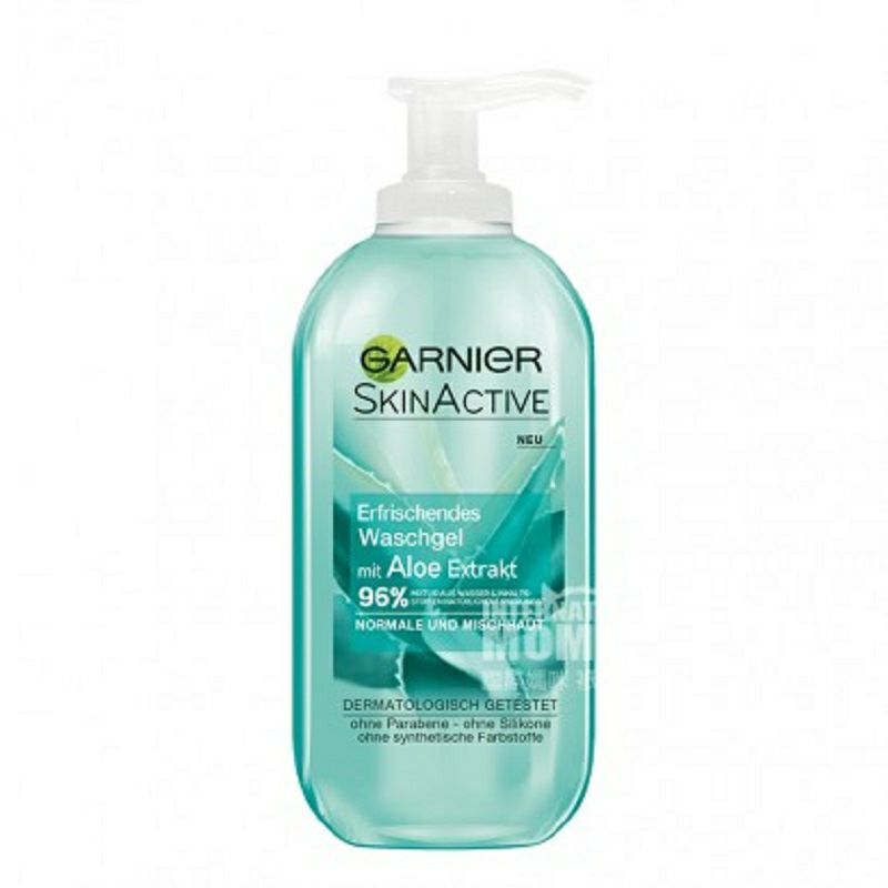 GARNIER 法國卡尼爾蘆薈控油潔面啫喱 海外本土原版