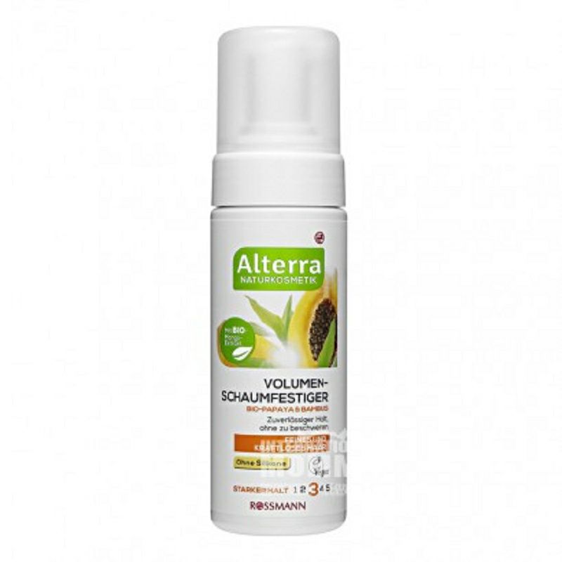 Alterra 德國Alterra天然有機木瓜竹香豐盈定型摩斯孕婦可用 海外本土原版