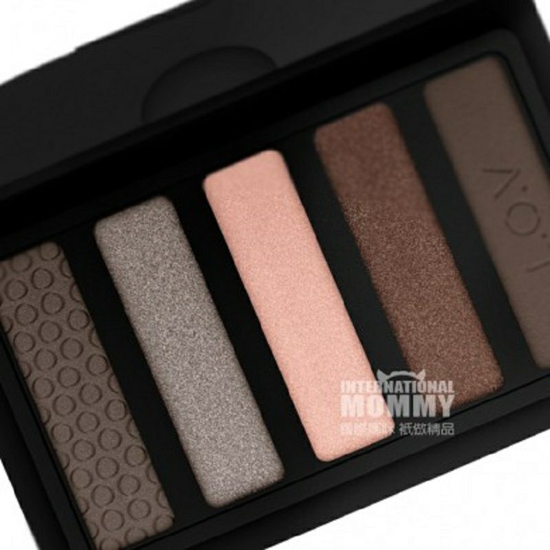 L.O.V 德國L.O.V豪華五色眼影調色板 海外本土原版