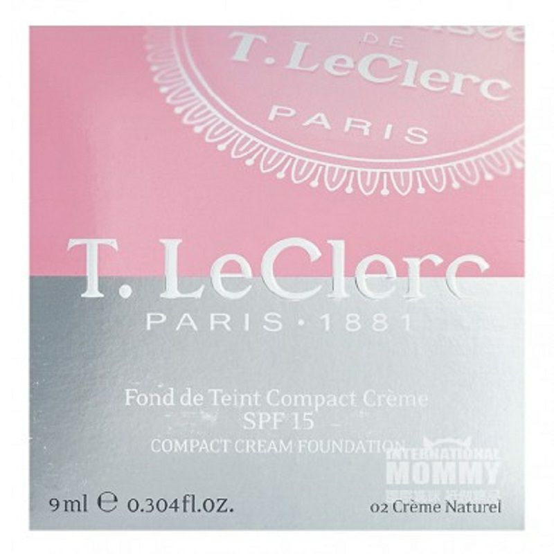 T.LeClerc 法國蕾克蕾幹濕兩用粉餅 海外本土原版