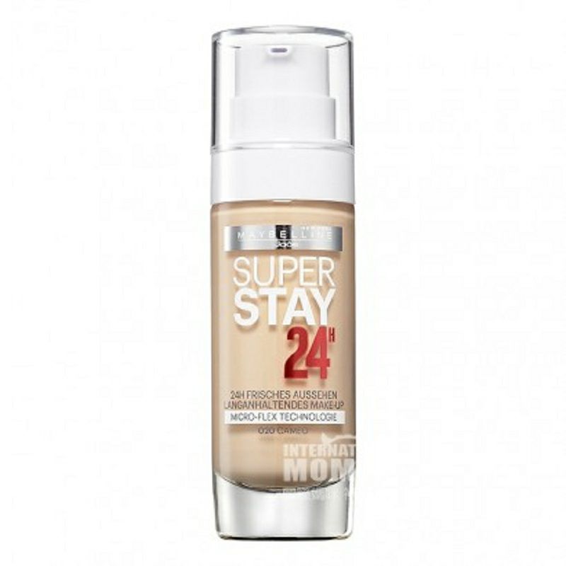 MAYBELLINE NEW YORK 美國美寶蓮紐約24小時遮瑕粉底液 海外本土原版