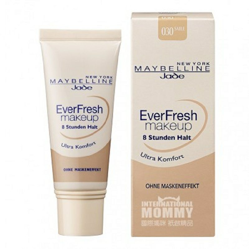 MAYBELLINE NEW YORK 美國美寶蓮紐約長效持久不脫色粉底液 海外本土原版