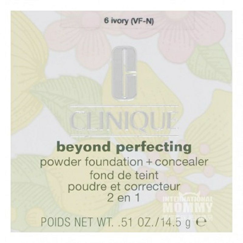 CLINIQUE 美國倩碧輕薄透氣保濕遮瑕粉餅 海外本土原版