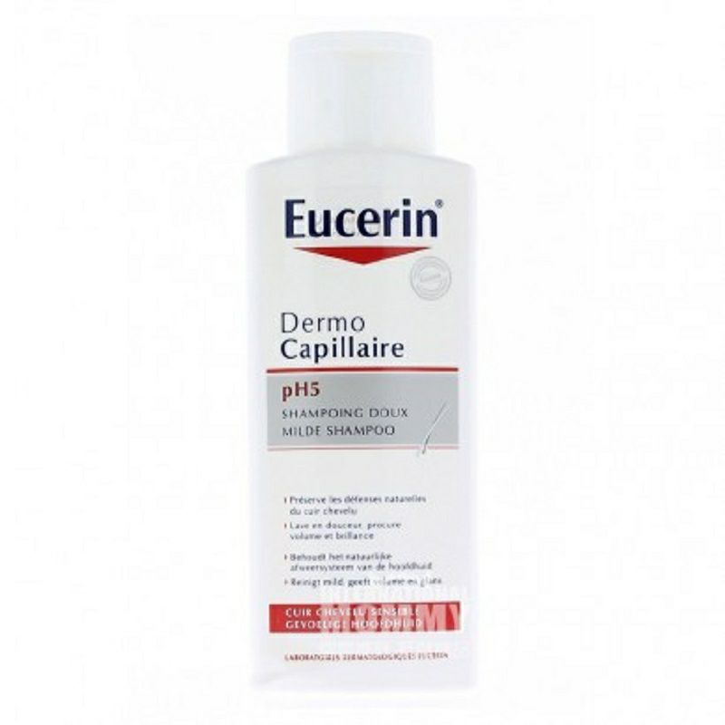 Eucerin 德國優色林PH5敏感頭皮溫和洗發水 海外本土原版