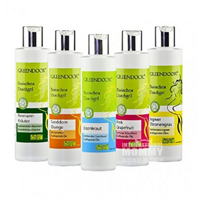 GREENDOOR 德國綠門天然有機鹼性沐浴露 海外本土原版
