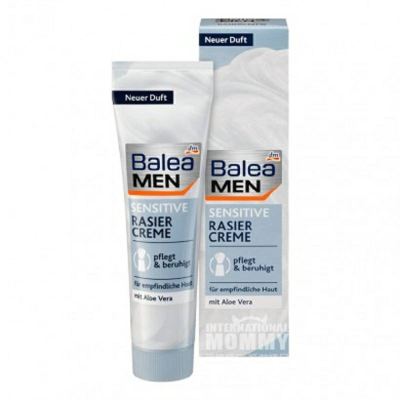 Balea 德國芭樂雅男士蘆薈溫和防敏感剃須膏 海外本土原版