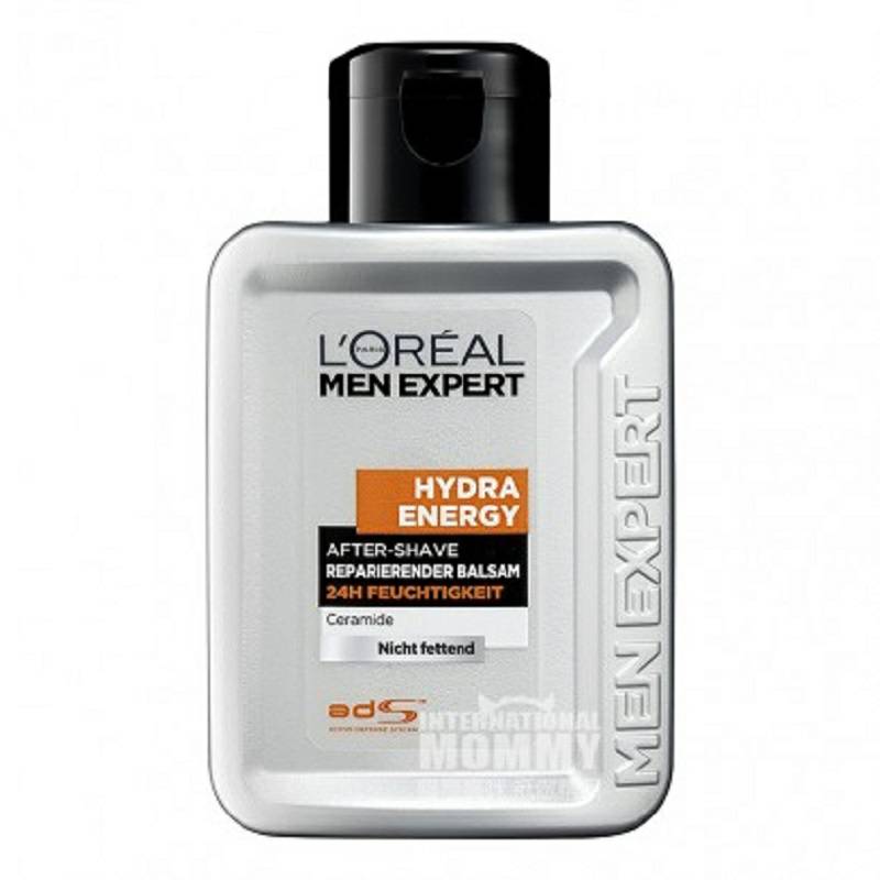 L'OREAL Paris 法國巴黎歐萊雅男士24小時防脫水勁能須後膏 海外本土原版