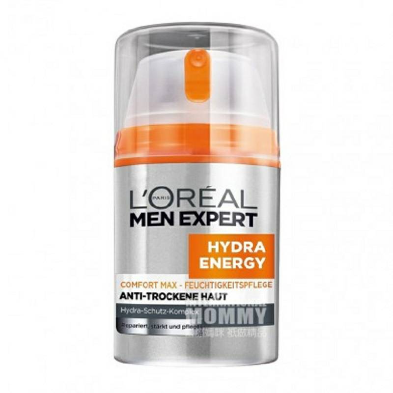 L'OREAL Paris 法國巴黎歐萊雅男士抗幹性皮膚保濕霜 海外本土原版