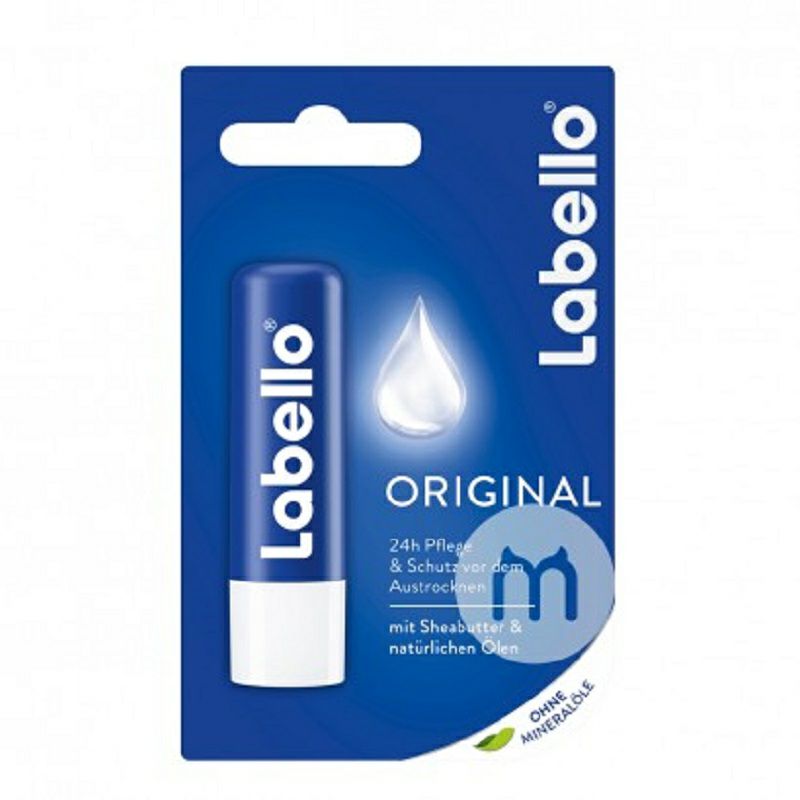 Labello 德國Labello保濕潤唇膏藍色經典*3 海外本土原版