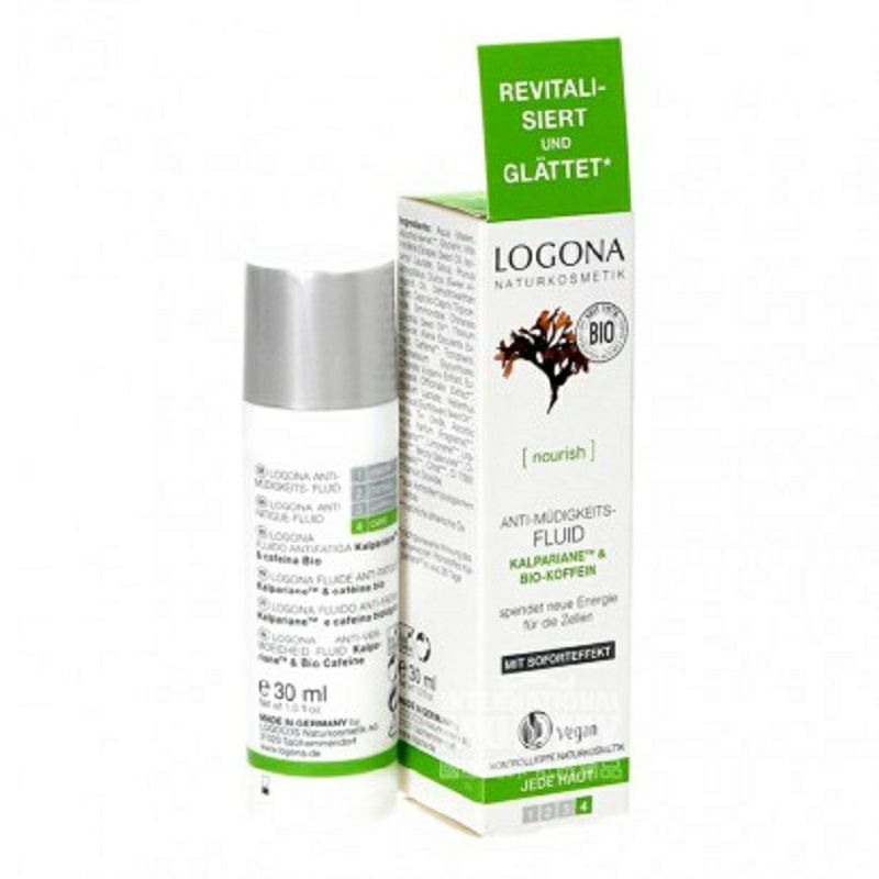 LOGONA 德國羅格娜褐藻咖啡因再生重組抗疲勞全能液 海外本土原版
