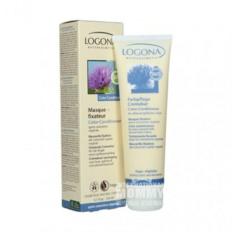 LOGONA 德國羅格娜有機植物固色增量護發素 海外本土原版