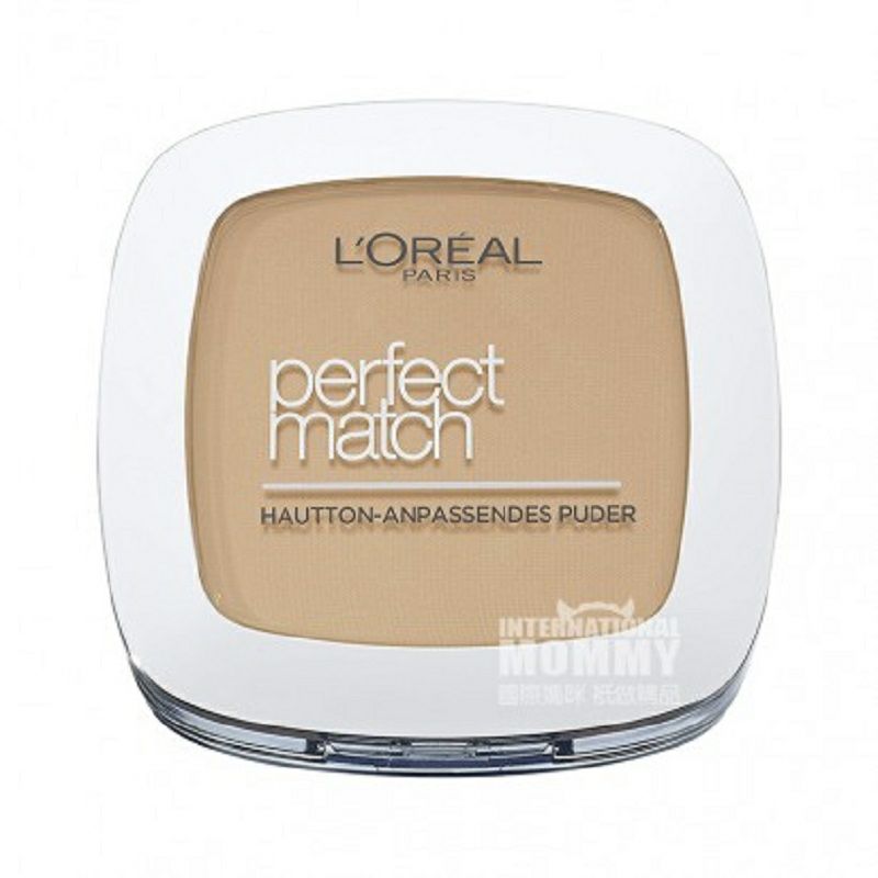 L'OREAL Paris 法國巴黎歐萊雅無暇細膩貼合粉餅 海外本土原版