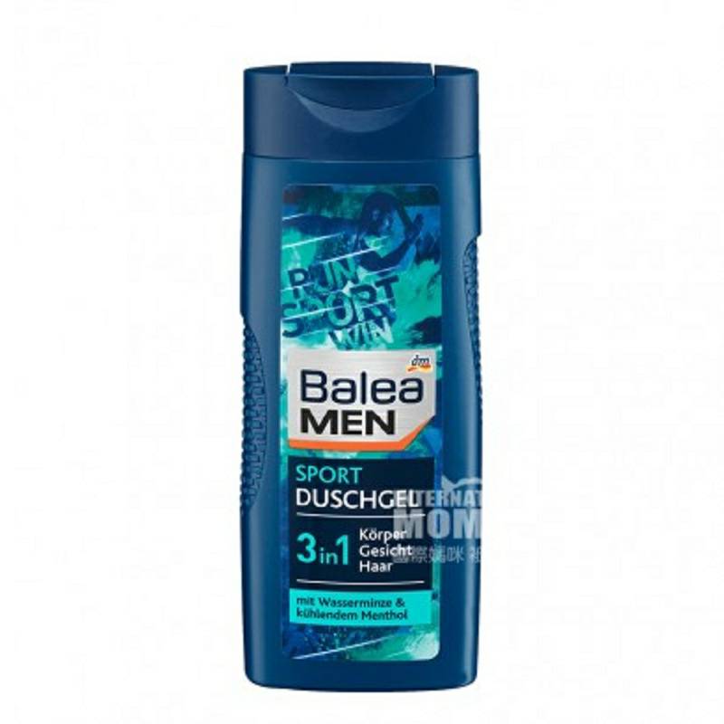 Balea 德國芭樂雅男士運動型三合一洗發沐浴露 海外本土原版