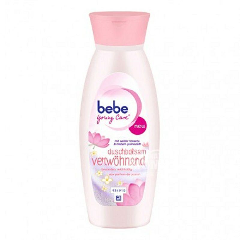 Bebe 德國強生茉莉高嶺土溫和滋潤沐浴露 海外本土原版