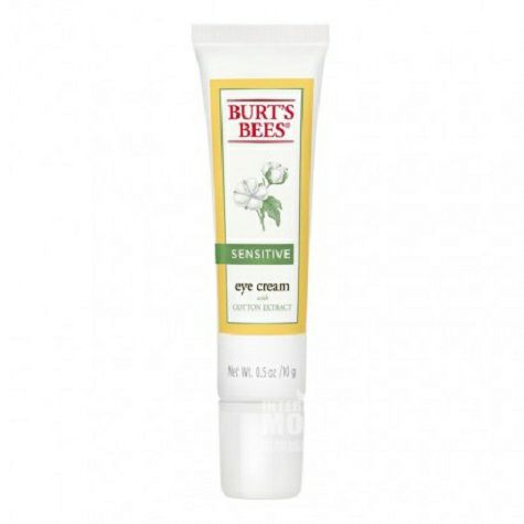 BURT'S BEES 美國小蜜蜂棉花精華敏感肌膚滋潤舒緩眼霜 海外本...