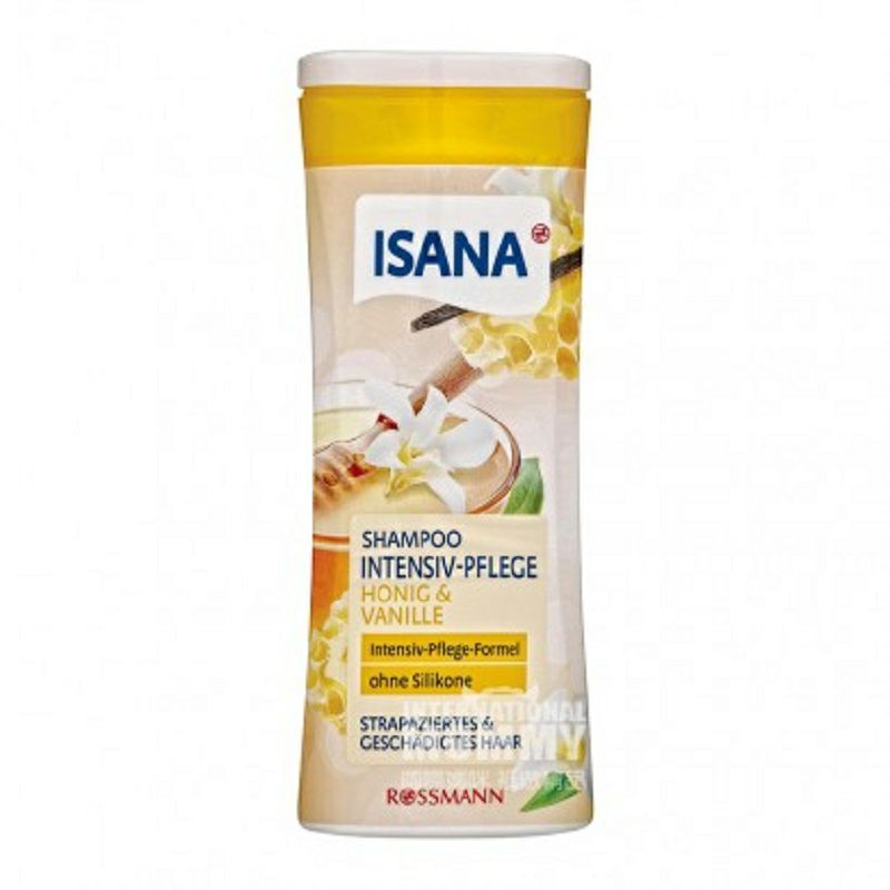 ISANA 德國ISANA無矽油修復受損發質洗發水 海外本土原版