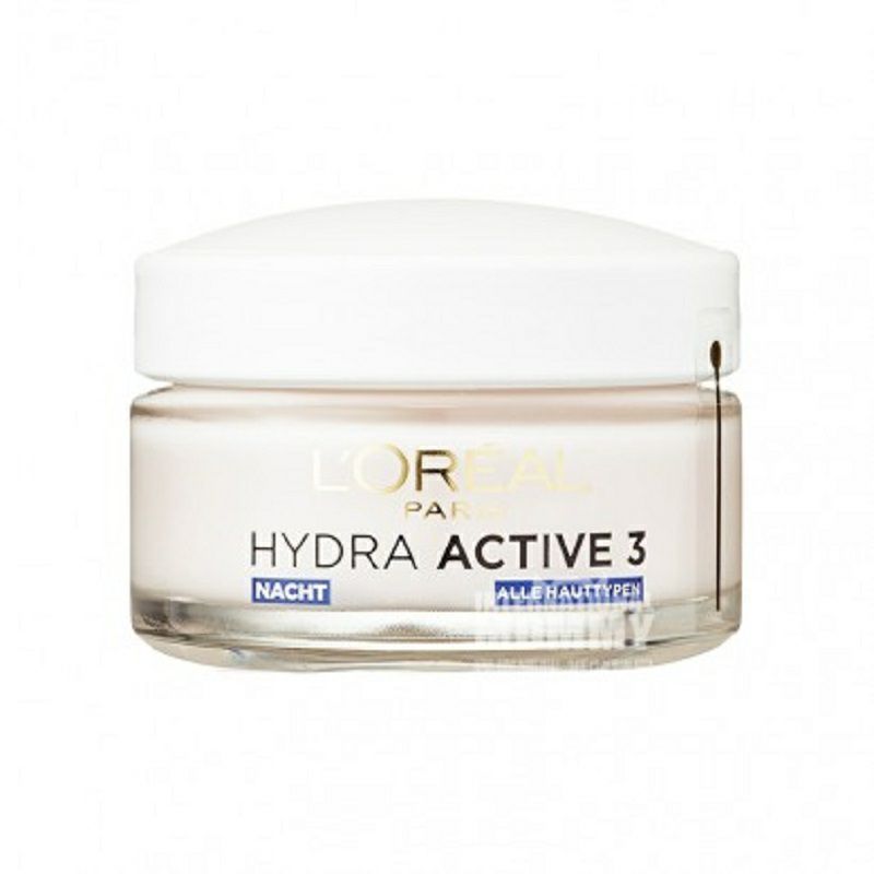 L'OREAL Paris 法國巴黎歐萊雅清潤活效保濕晚霜 海外本土原版