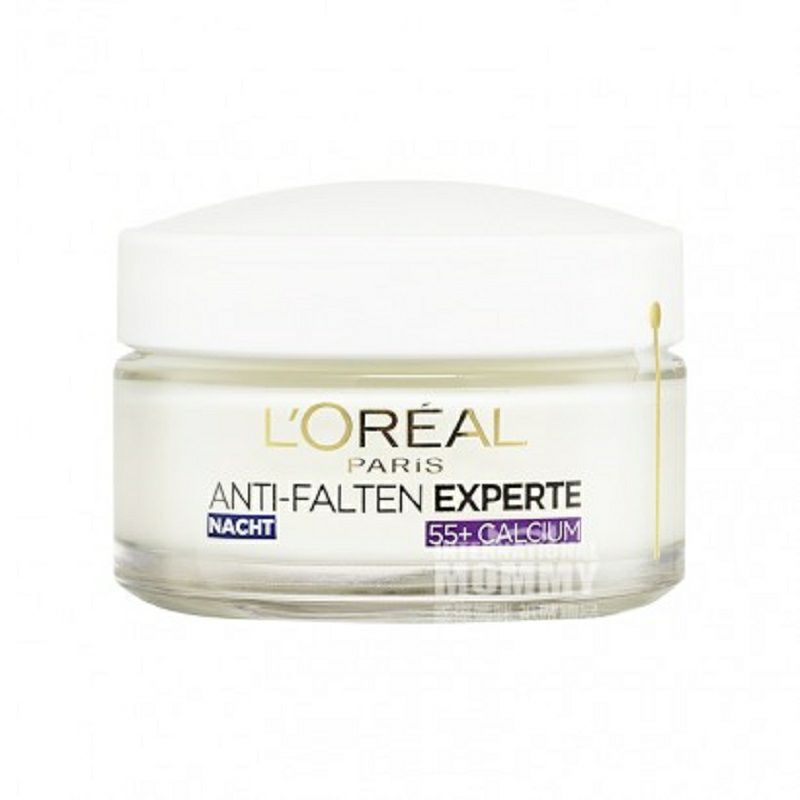 L'OREAL Paris 法國巴黎歐萊雅抗皺保濕專家晚霜55+ 海外本土原版