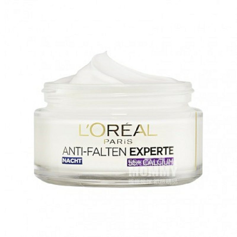 L'OREAL Paris 法國巴黎歐萊雅抗皺保濕專家晚霜55+ 海外本土原版