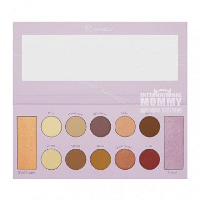 Bh cosmetics 美國Bh cosmetics 12色眼影高光碟 海外本土原版