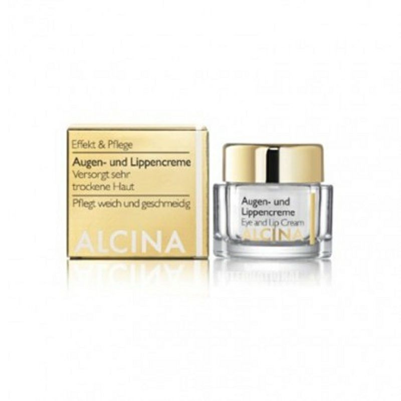 ALCINA 德國阿爾辛娜維生素B6眼部唇部護理霜 海外本土原版