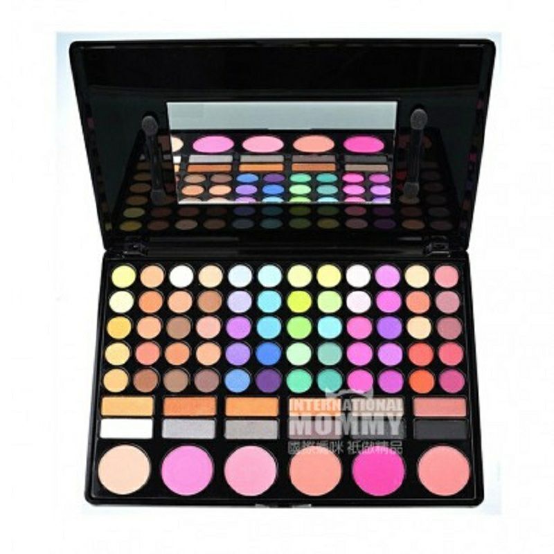 KRABICE 德國KRABICE 78色炫彩眼影調色盤 海外本土原版