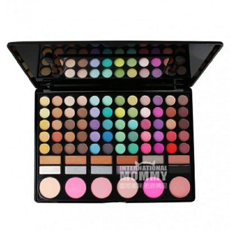 KRABICE 德國KRABICE 78色炫彩眼影調色盤 海外本土原版