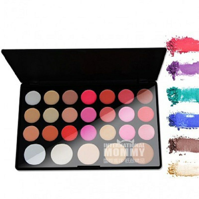 KRABICE 德國KRABICE 26色眼影調色盤 海外本土原版