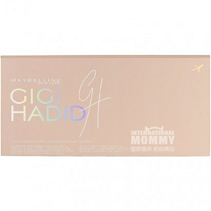 MAYBELLINE NEW YORK 美國美寶蓮紐約吉吉哈迪德簽名限量彩妝盤 海外本土原版