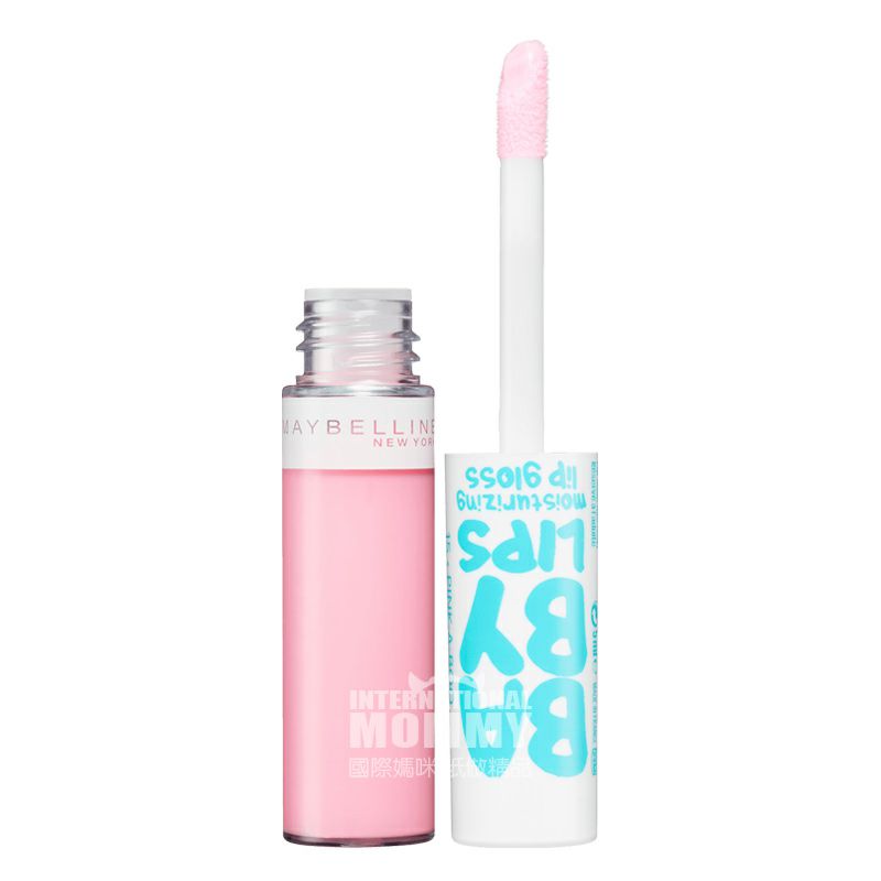 MAYBELLINE NEW YORK 美國美寶蓮紐約嬰兒粉嫩持久滋養不粘膩唇彩 海外本土原版