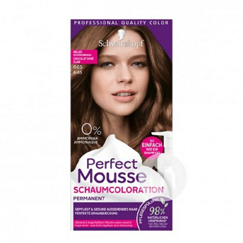 Schwarzkopf 德國施華蔻無氨泡沫摩絲染發劑多色可選 海外本土原版