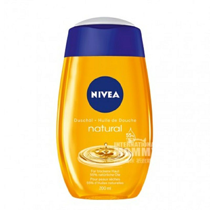 NIVEA 德國妮維雅滋潤補水沐浴油*4 海外本土原版