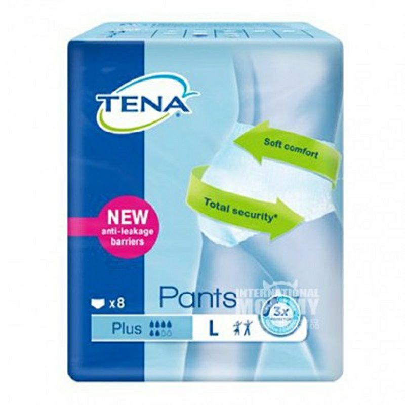 TENA 德國TENA透氣成人大號一次性紙尿褲六滴水 海外本土原版