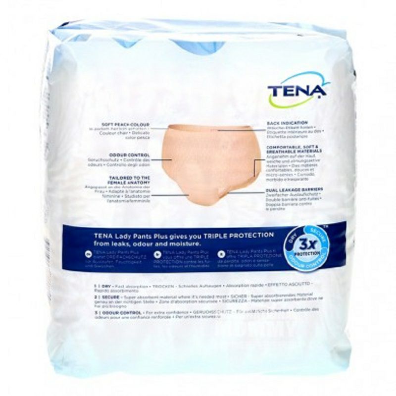 TENA 德國TENA透氣女士中號一次性衛生巾內褲9片裝 海外本土原版