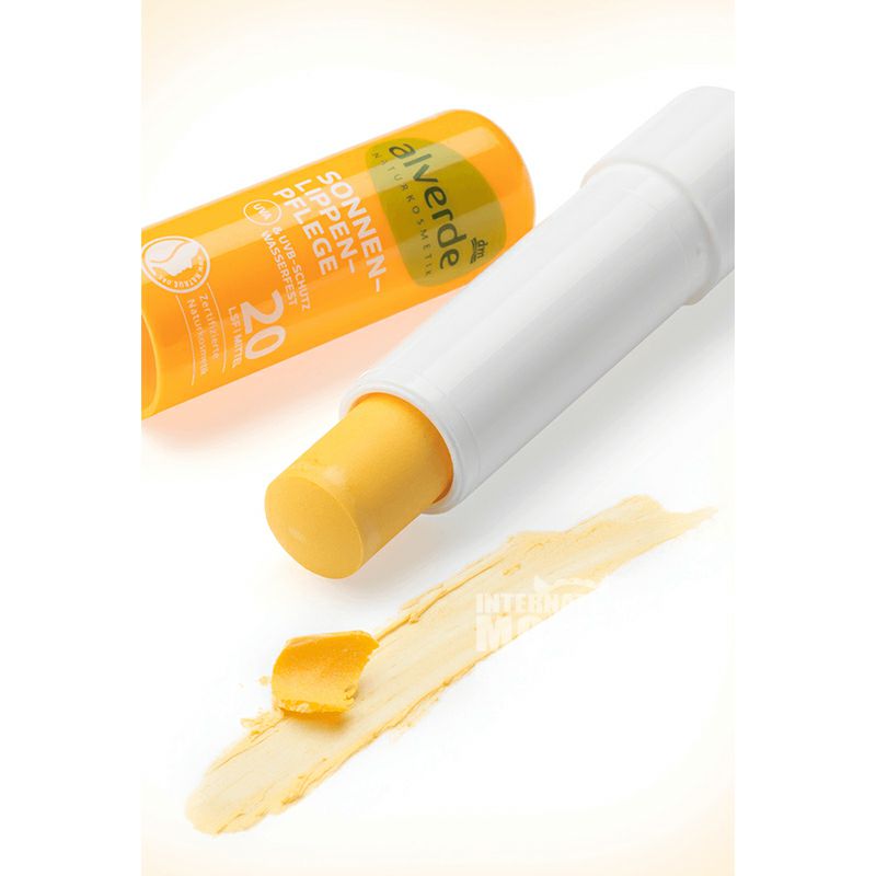 Alverde 德國艾薇德天然有機滋潤防曬唇膏LSF20 海外本土原版