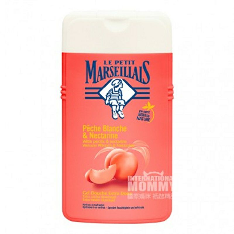 LE PETIT MARSEILLAIS 法國小馬賽人白桃油桃沐浴露 海外本土原版