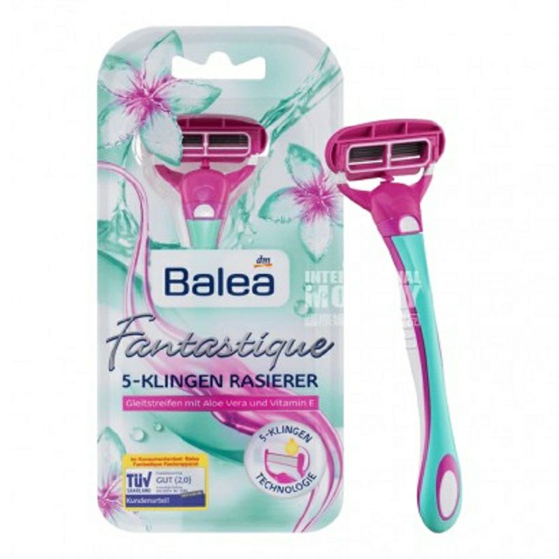 Balea 德國芭樂雅夢幻系列5層刀片刮毛刀 海外本土原版