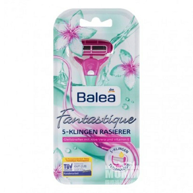 Balea 德國芭樂雅夢幻系列5層刀片刮毛刀 海外本土原版