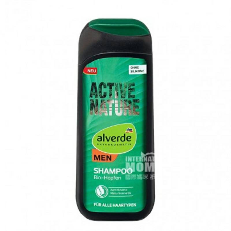 Alverde 德國艾薇德天然有機活性去屑男士洗發水*2 海外本土原版