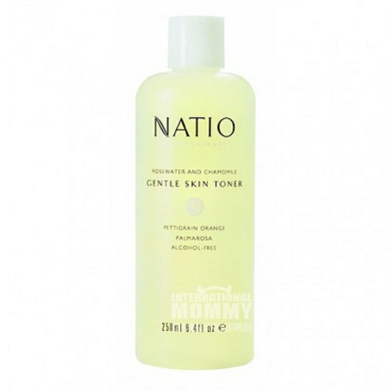 NATIO 澳洲娜迪奧玫瑰洋甘菊補水保濕爽膚水 海外本土原版