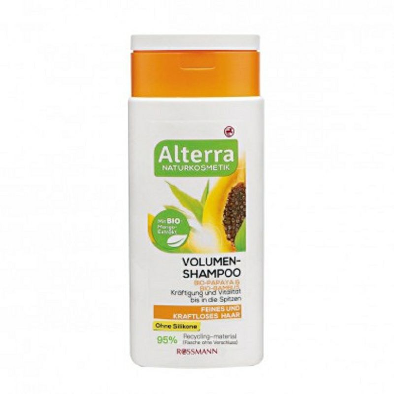 Alterra 德國Alterra有機木瓜竹香豐盈洗發水孕婦可用 海外本土原版