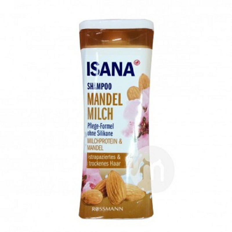 ISANA 德國ISANA杏仁牛奶修護洗發水 海外本土原版