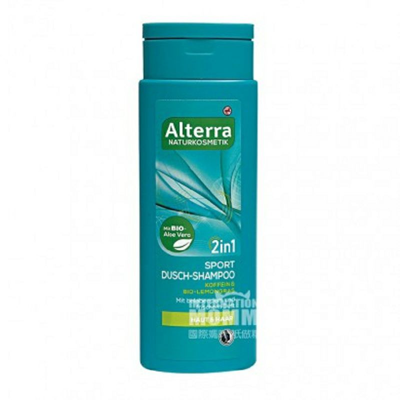 Alterra 德國Alterra二合一運動沐浴洗發露孕婦可用 海外本土原版